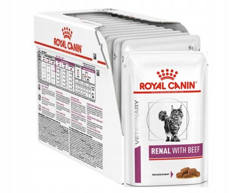 Konzerv macskáknak - Royal Canin vese 12x85g marhahússal