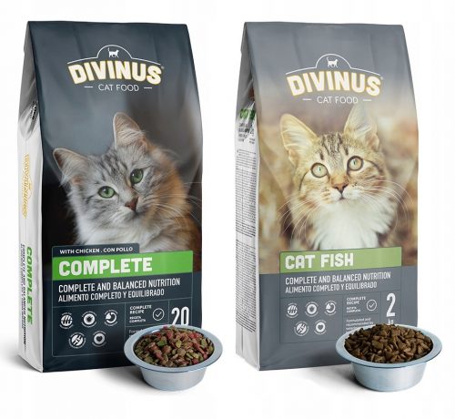 Granulátum macskáknak - DIVINUS CAT COMPLETE / HAL 36% Hús 2 x 2 kg