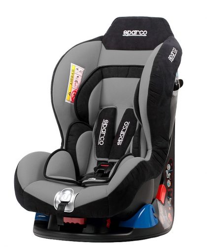 Autósülés gyerekeknek - SPARCO F5000K gyerekülés 0-18kg SZÜRKE