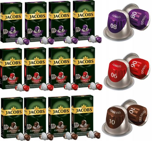 Nespresso kávé Jacobs Lungo Espresso Set 120dbs