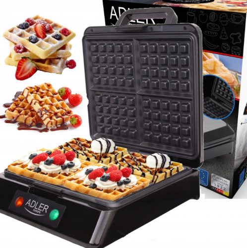 Gofrisütő - NAGY ERŐS Gofrisütő 4 CRYSPY Gofri XL 1500W