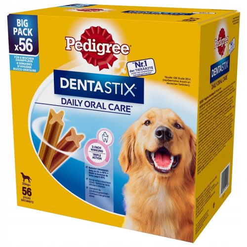 Csemege kutyáknak - SZÁRMAZÁS Dentastix nagy fajták 56 db (8x270g)