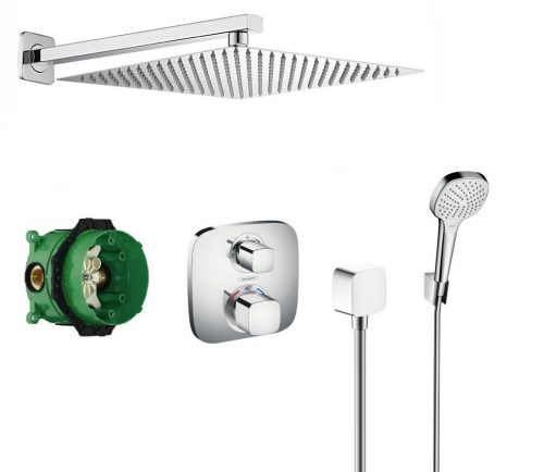  Hansgrohe Ecostat E 20cm-es rejtett termosztát készlet