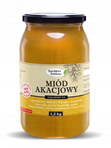 Egészségügyi -Acacia méz promóciója 1,2 kg friss méhekkel