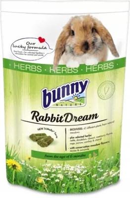 Takarmány kis rágcsálóknak - Nyuszi Természet - Rabbit Dream Herbs 1,5 kg