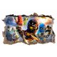 Gyermek falragaszok - LEGO NINJAGO WALL POSTER matrica!