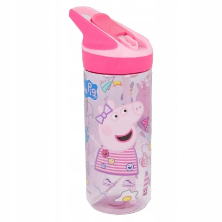 Bögre, üveg csecsemőnek - Vizes palack Peppa Pig 620ml Tritan