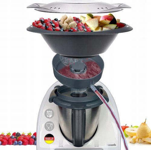 Tartozékok kis konyhai gépekhez - Gőzlécer / facsaró a Vorwerk Thermomix -hez