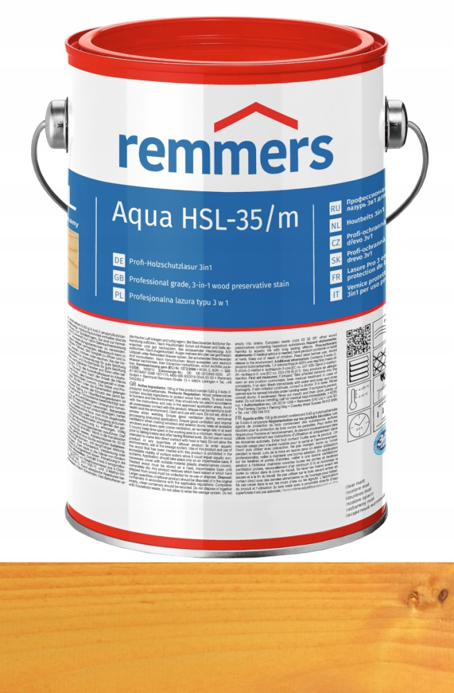 Remmers HSL-35/m Lazura drawna wodna 5L Sosna - www.kamenik.