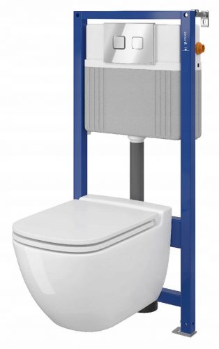 Rejtett WC modulok és keretek - Casanit Caspia S701-321 WC-készlet