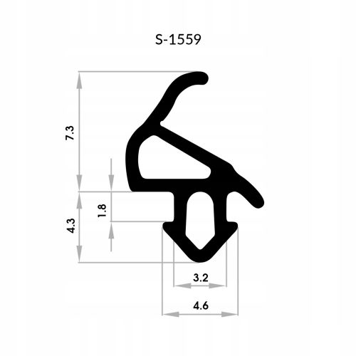 Ablaktömítés - Aluplast S -1559 PVC ablaktömítés - 50m