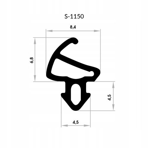 Ablaktömítés - Kereskedés S -1150 PVC ablaktömítés - 50m