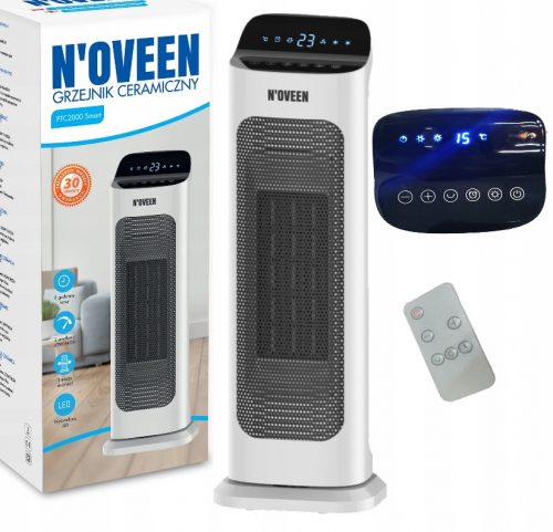 N'oveen PTC2000 Tower Smart 2000 W kerámia elektromos melegítő