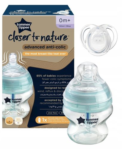 Bébiüveg - Tommee Tippee anti -kolic palack haladó 150 ml