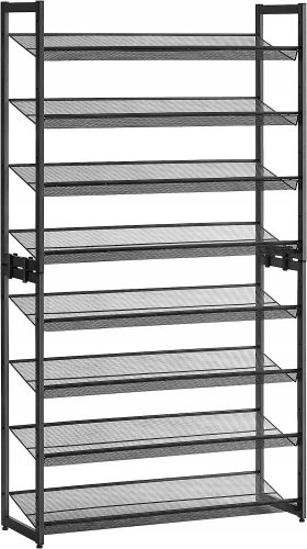  Songmics cipős szekrény 92,51 x 163,6 x 30,71 cm szürke árnyalatok