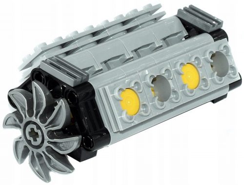  LEGO TECHNIC motorblokk V8 2852 2851 32333 41530