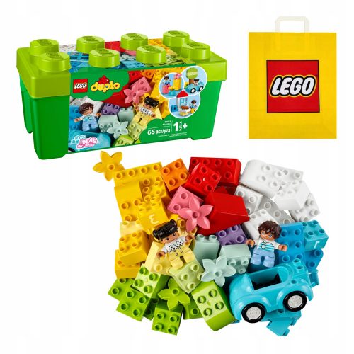  LEGO Duplo 10913 Doboz kockákkal + VP papírzacskó LEGO 6315792 közepes