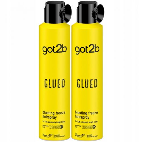  Schwarzkopf Got2b ragasztott fixáló spray 2x300ml