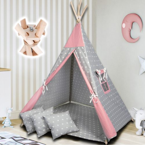 Gyermek sátor - Tipi sátor gyermekeknek stabilizátor wigwam