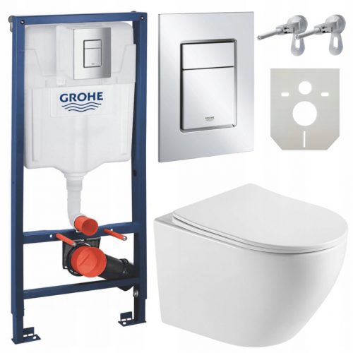  GROHE RAPID SOLIDO 3IN1 REJTETT WC KERET KRÓM GOMB