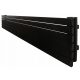  LOFT DEKORATÍV RADIATOR 45x160 Matt fekete szerkezet 1011W VÍZSZINTES