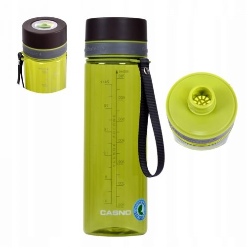 Shaker, edzőtermi palack - Víz palack BPAFREE CASNA 800 ml -es vizes palack