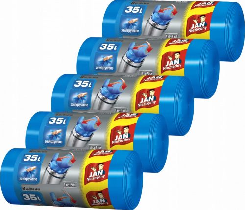 Szemeteszsákok - Jan szükséges Wardy HD Easy Pack Blue 35L X5