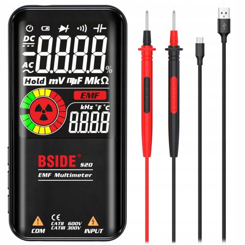 EMF-MÉRŐ INTELLIGENS MULTIMETER 2IN1 OLDAL S20