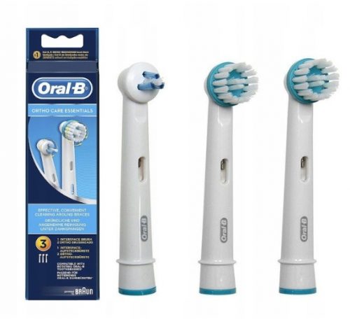  Oral-B Ortho Care Essentials cserekefefejek x 3