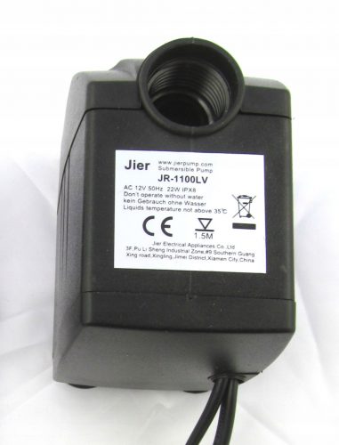  Jier szivattyú 22 W 1001 - 1600 l/h