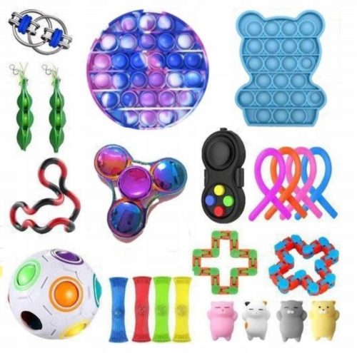  FIDGET TOYS BUBBLE ANTI-STRESS TOYS SZETT