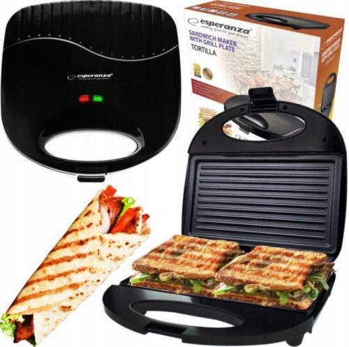 Kenyérpirító - BASTER TORTILLA TORTILLA GRILL 1000W erős