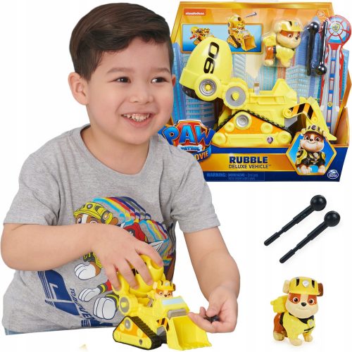  Spin Master Paw Patrol Rubble Deluxe jármű