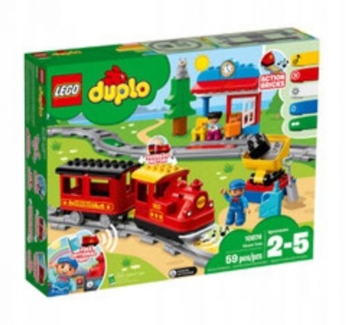  LEGO Duplo 10874 gőzvonat