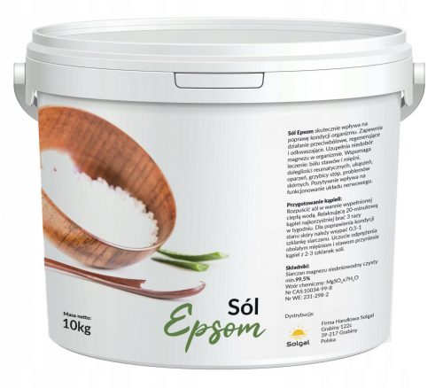  Solgal Epsom Salt 10kg fürdősó