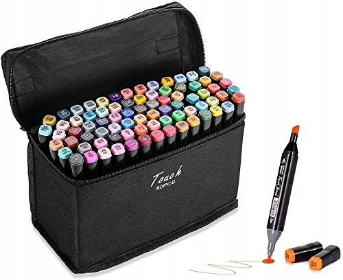  TOUCH ALCOHOL MARKERS SET PRO 100 BAG CASE