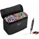  TOUCH ALCOHOL MARKERS SET PRO 100 BAG CASE