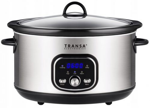  Transa Electronics SlowCooker Medium 4,5 l ezüst/szürke 280 W