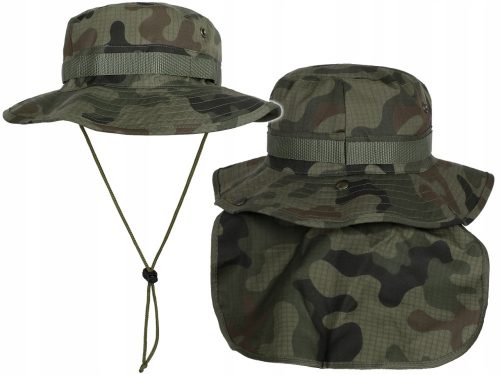 Vadászsapka, sapka - Lengyel kalap trópusi bőrrel WZ93 XL