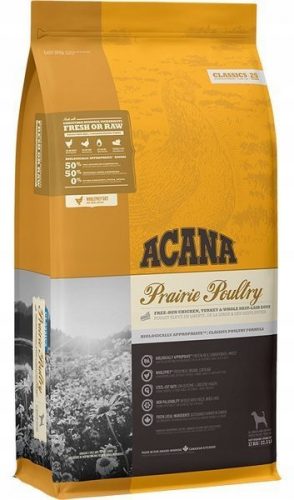 Száraz kutyaeledel - Acana Prairie baromfi kutya karma kutyáknak 17 kg