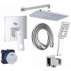  Eurocube kád- és zuhanycsaptelep Chrome 24062000 Grohe