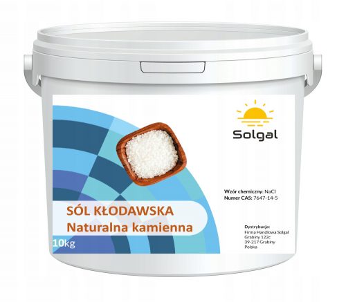 Kłodawska só finom, szeszélyes fehér kő 10 kg