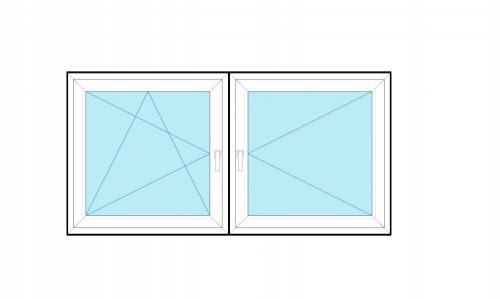 Ablak - PVC ablak 80mm 3-Szyby 3UZCzelki 2065x835 210x90