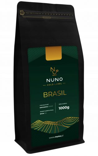 NUNO GOLD BRASIL KÁVÉ, FRISSEN PÖRKÖLT 72H 1KG KRAFT