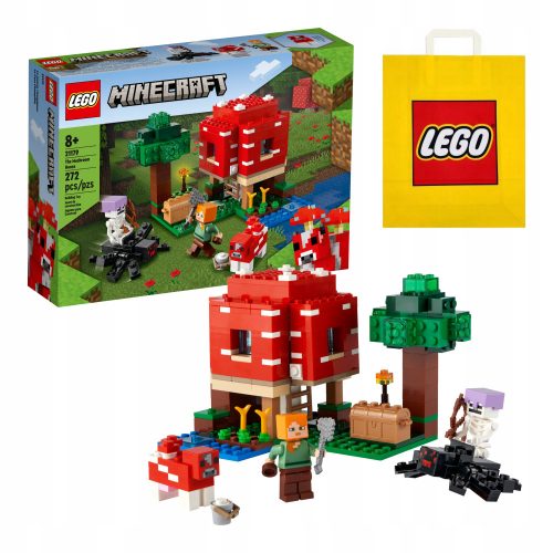 LEGO Minecraft - Kutya járőrök marshall bázis + tűzoltóautó + figura