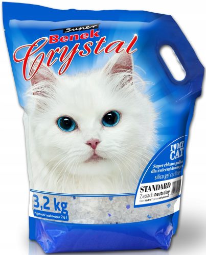 Alom macskáknak - Super Benek Crystal 7.6L szilikon egy macskához