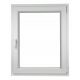 Ablak - PVC ablak 45 X 130 /450 X 1300 RU White