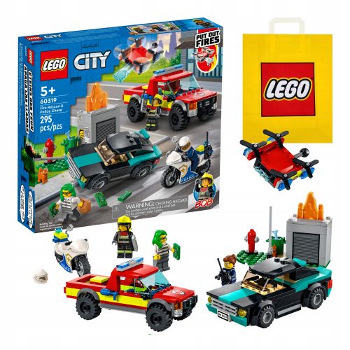 LEGO City - Faam szőnyeg gyermekeknek puzzle playpen 36el (i164)