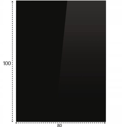 Egyéb tartozékok kazánokhoz - Üveg üveg edzett alap a kandalló alatt 100x80