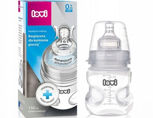 Bébiüveg - Lovi trendek palack 150 ml anti -colic orvosi+